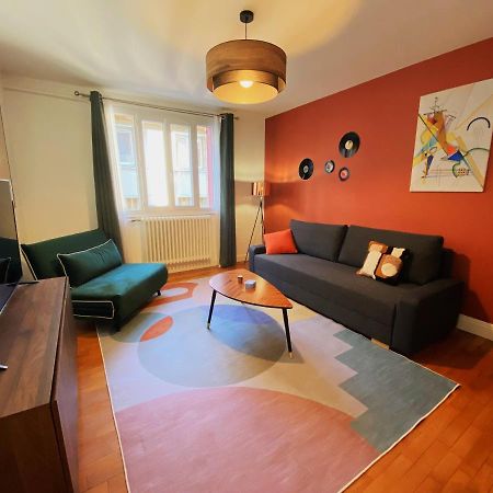 Le Fifties Apartment Vichy Bagian luar foto